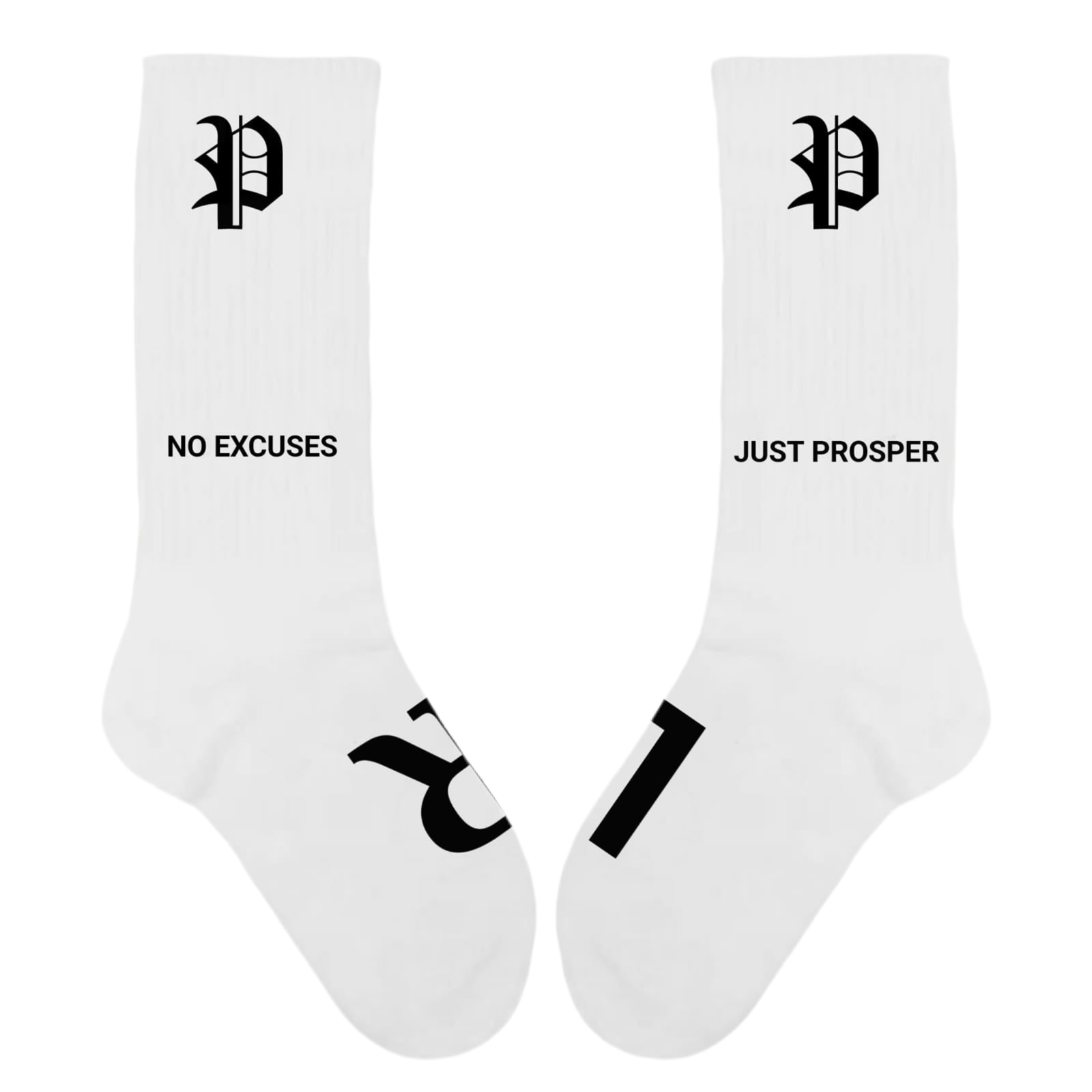 WHITE PREVAIL SOCKS