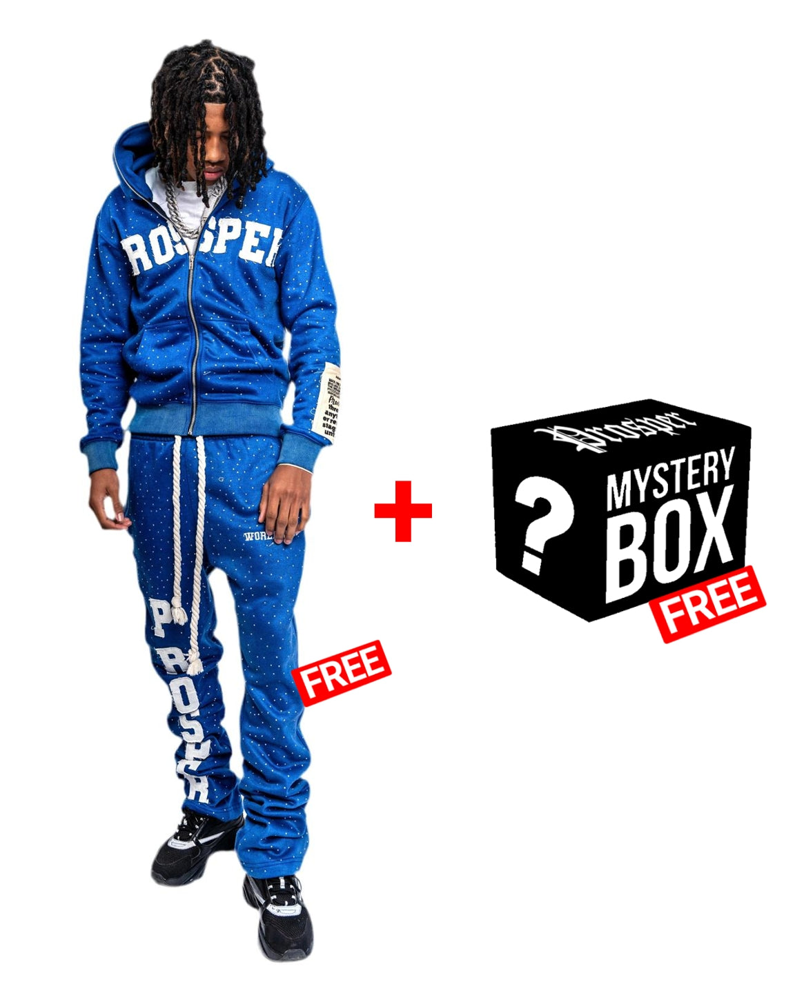 ROYAL BLUE JACKET  + FREE PANTS = FREE ITEM