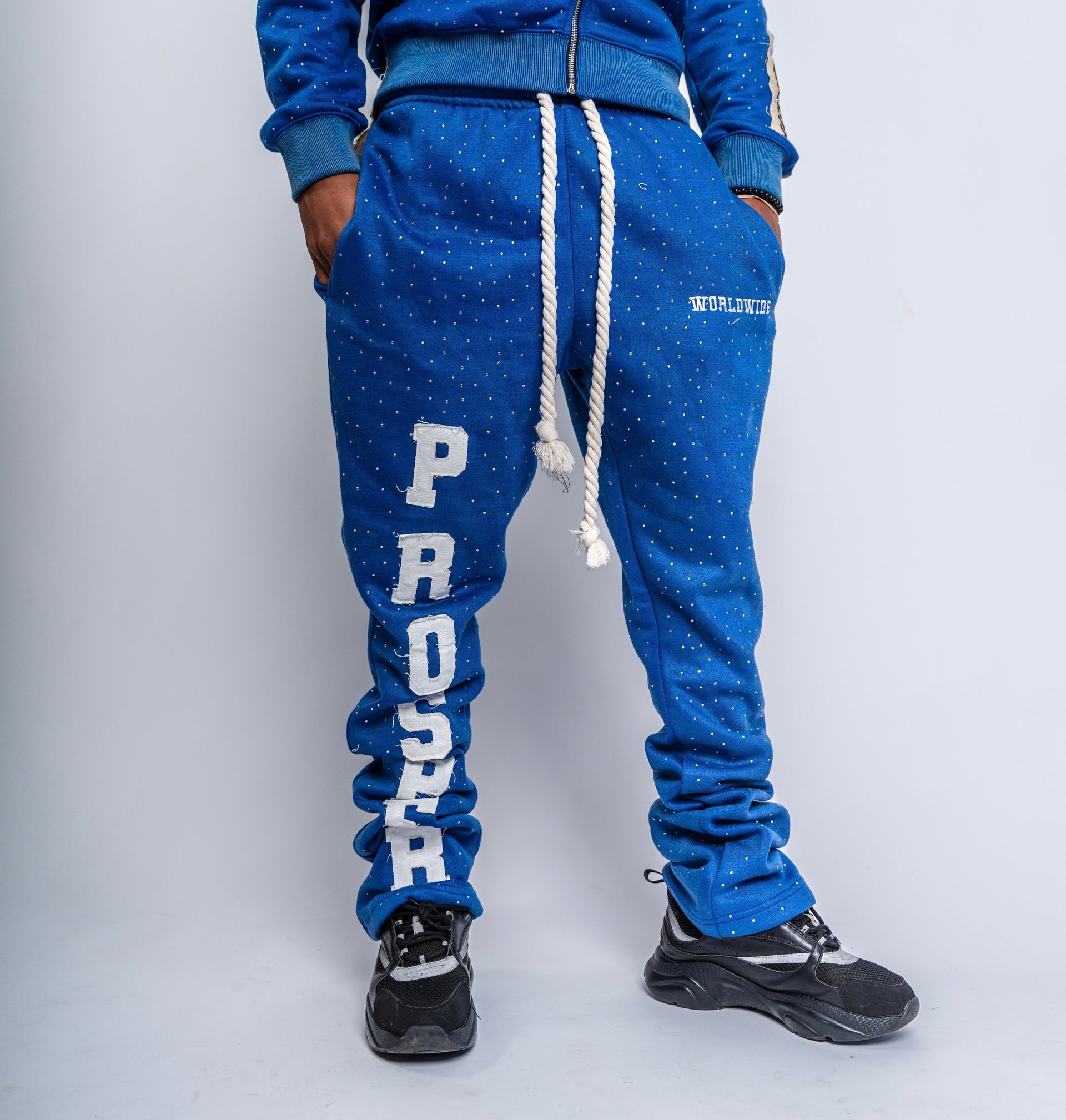 "ROYAL BLUE SWEATS"