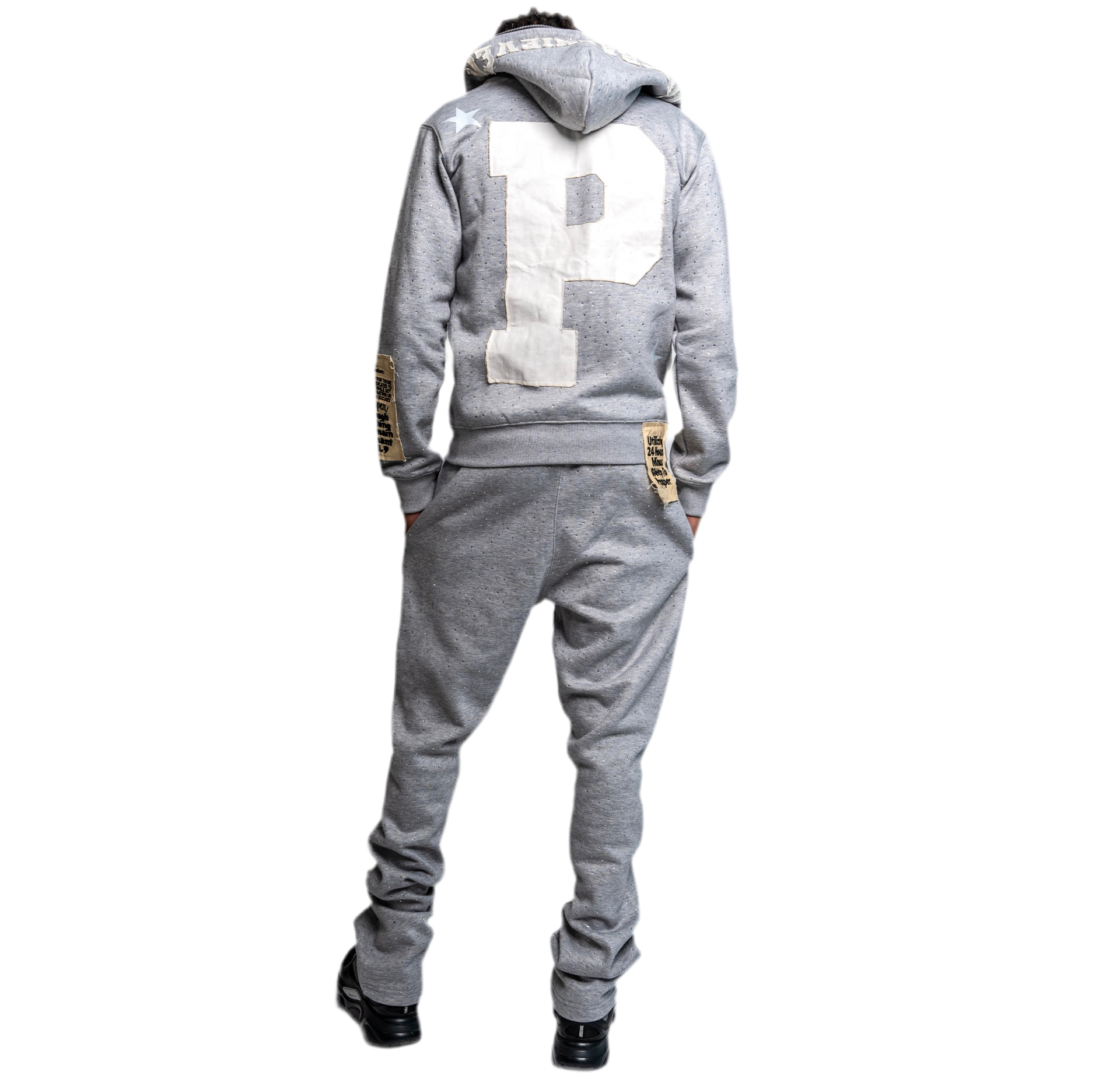 GRAY JACKET  + FREE PANTS = FREE ITEM