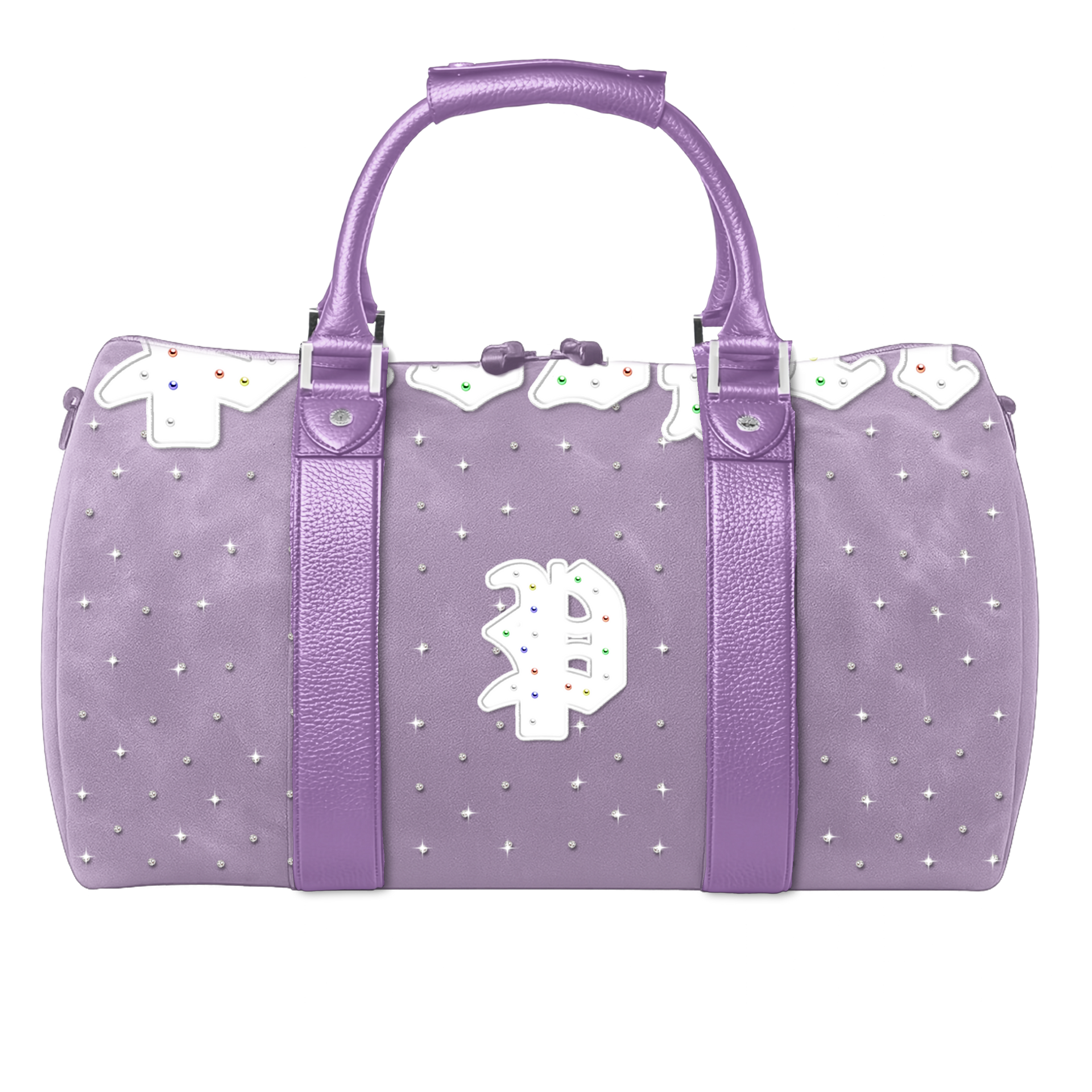 PREVAIL DIAMOND DUFFLE "NESSA PURP"