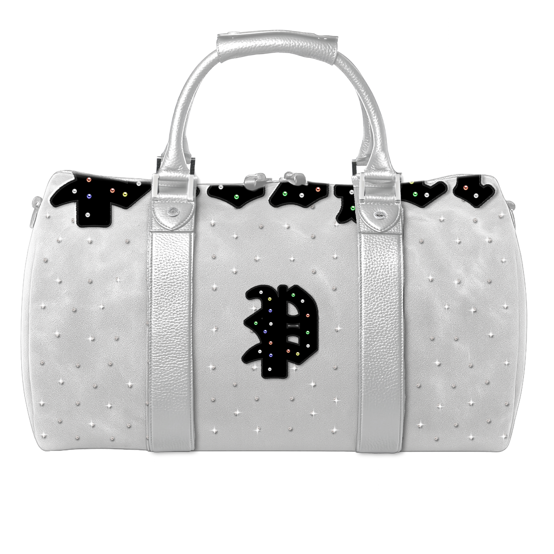 PREVAIL DIAMOND DUFFLE "WHITE"