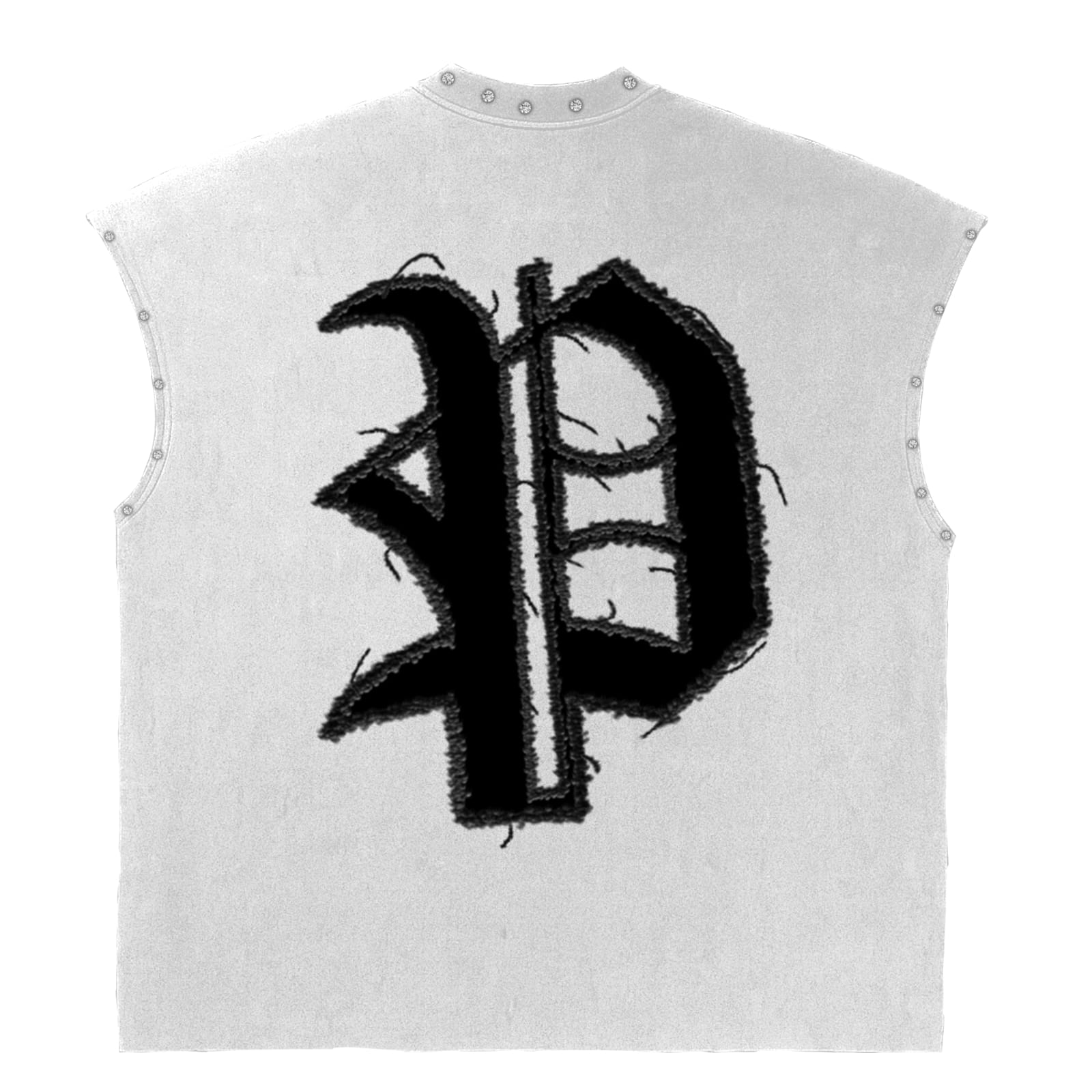 PREVAIL SLEEVELESS TEE WHITE